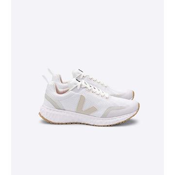 White Men's Veja CONDOR MESH Running Shoes | AU 125KOR